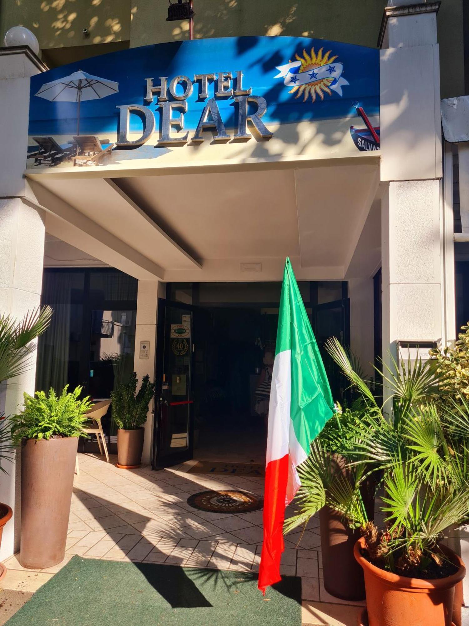 Hotel Dear Римини Экстерьер фото